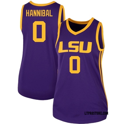 Women's Trae Hannibal LSU Tigers Replica Basketball Jersey - Purple
